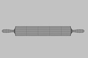 rolling pin, a Food & Drink 3D Model by CGTech (Thumbnail 5 of 7)
