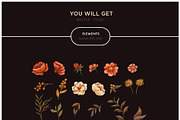 Vintage Tins & Flowers Graphic Set, a Texture Illustration by Yeticrab (Thumbnail 12 of 12)