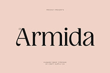 CS Armida – Elegant Serif Font