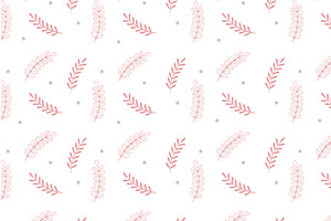 seamless pattern branches, a Texture Illustration by studiogstock