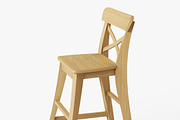 Junior Chair Ingolf, a Furniture 3D Model by Markelos (Thumbnail 3 of 14)