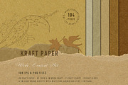 Kraft Paper Set, a Background Graphic by Suna Kosem (Thumbnail 1 of 19)