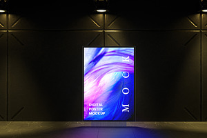 Digital Poster Mockup