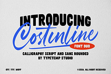 Costinline Display - Font Duo