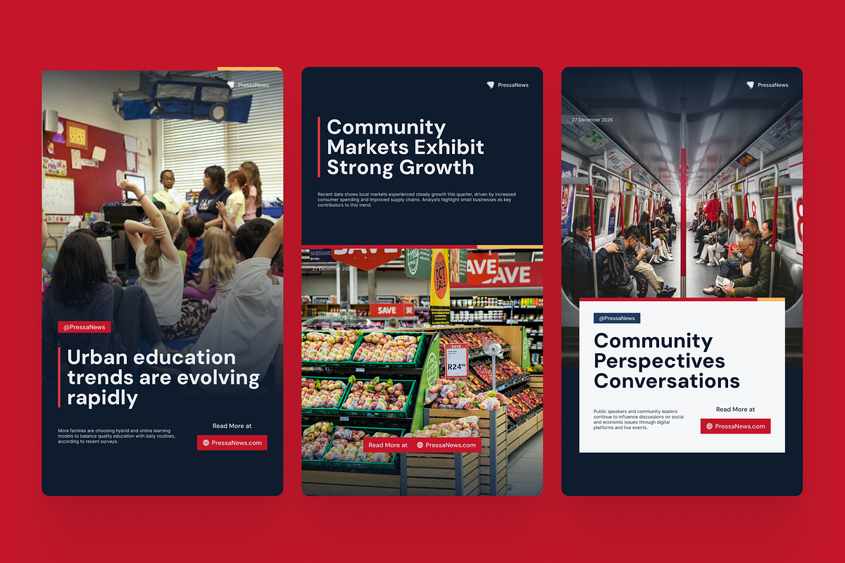 Pressa - News Media Social Media, a Social Media Template by SLAB! Design (Photo 5 of 8)