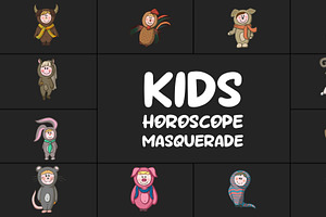 Horoscope Masquerade Motion Graphics, a Graphic by 2dfx
