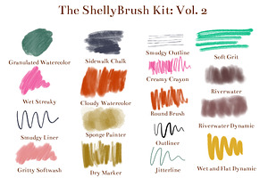 Procreate Brushes Watercolor Pencil