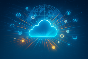 Cloud Computing and Global Network, a Technology Photo by Design_Planet