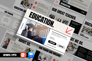 Education Presentation Template, a Presentation Template by Occy Design