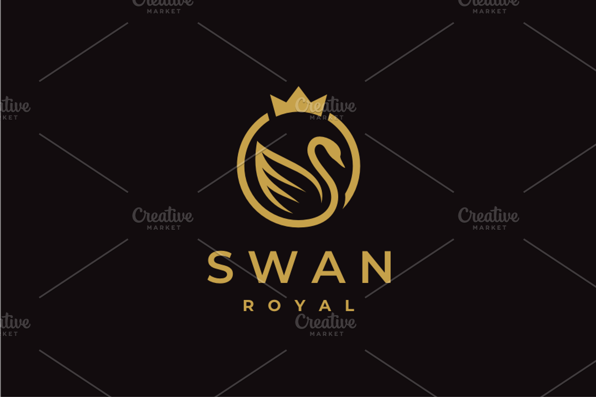 King Swan Logo, a Branding & Logo Template by yopie (Photo 1 of 3)