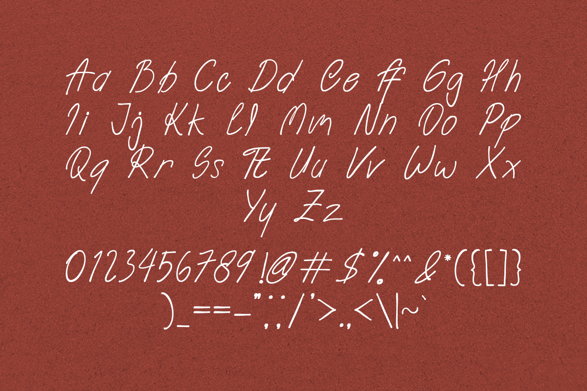 Vintessa - A Signature Story, a Handwritten Font by Pandeka Studio (Photo 9 of 9)