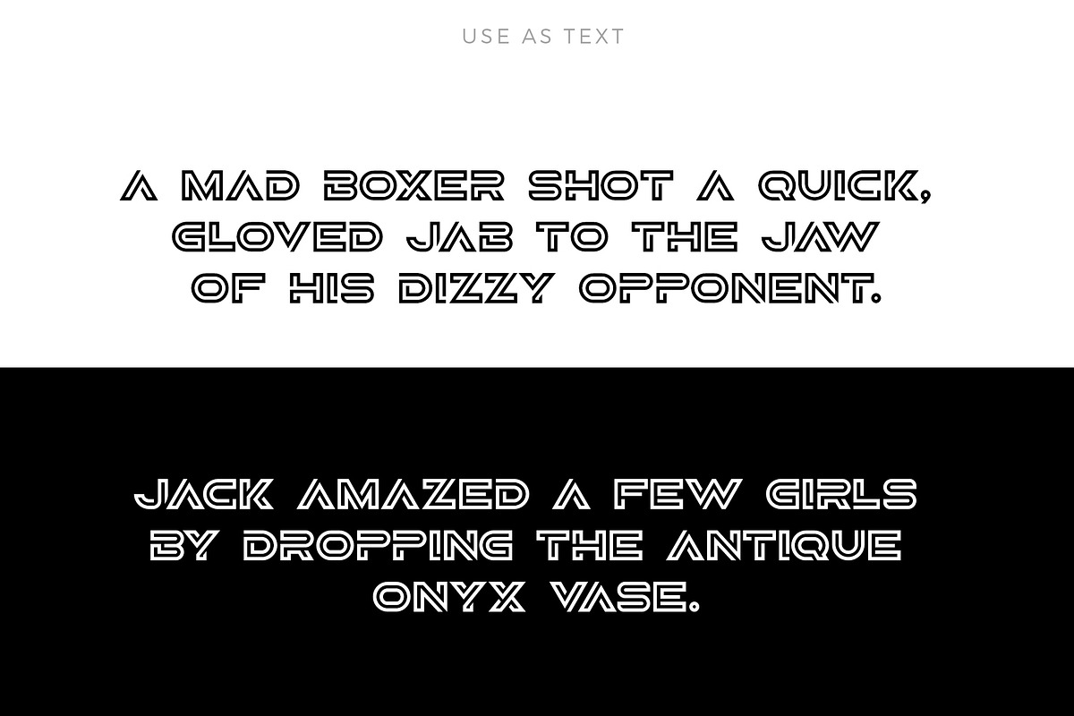 Garde 2, a Font by Sentavio (Photo 5 of 5)
