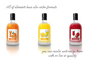Juice & fruits collections, a Decorative Illustration by LogvinArt (Thumbnail 6 of 10)