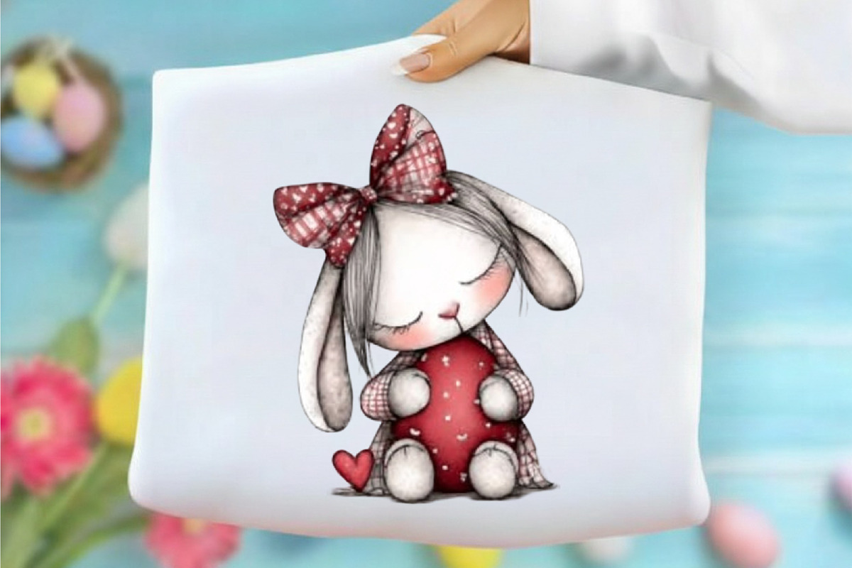 Whimsical Easter Bunny Clipart, an Illustration by designcity5 (Photo 3 of 5)