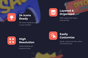 SALE! 3D Sticker Pack, a Templates & Theme by Dope Design (Thumbnail 3 of 10)