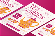 Tea Party Flyer Set, a Flyer Template by Annora Studio (Thumbnail 5 of 6)