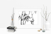 Ink Japanese bamboo, an Illustration by NataliMiasStore (Thumbnail 6 of 8)