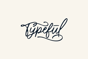 Typeful - Handwritten Script Font