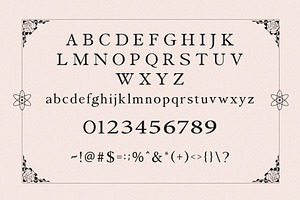 Fistalle Modern Serif With Ligature