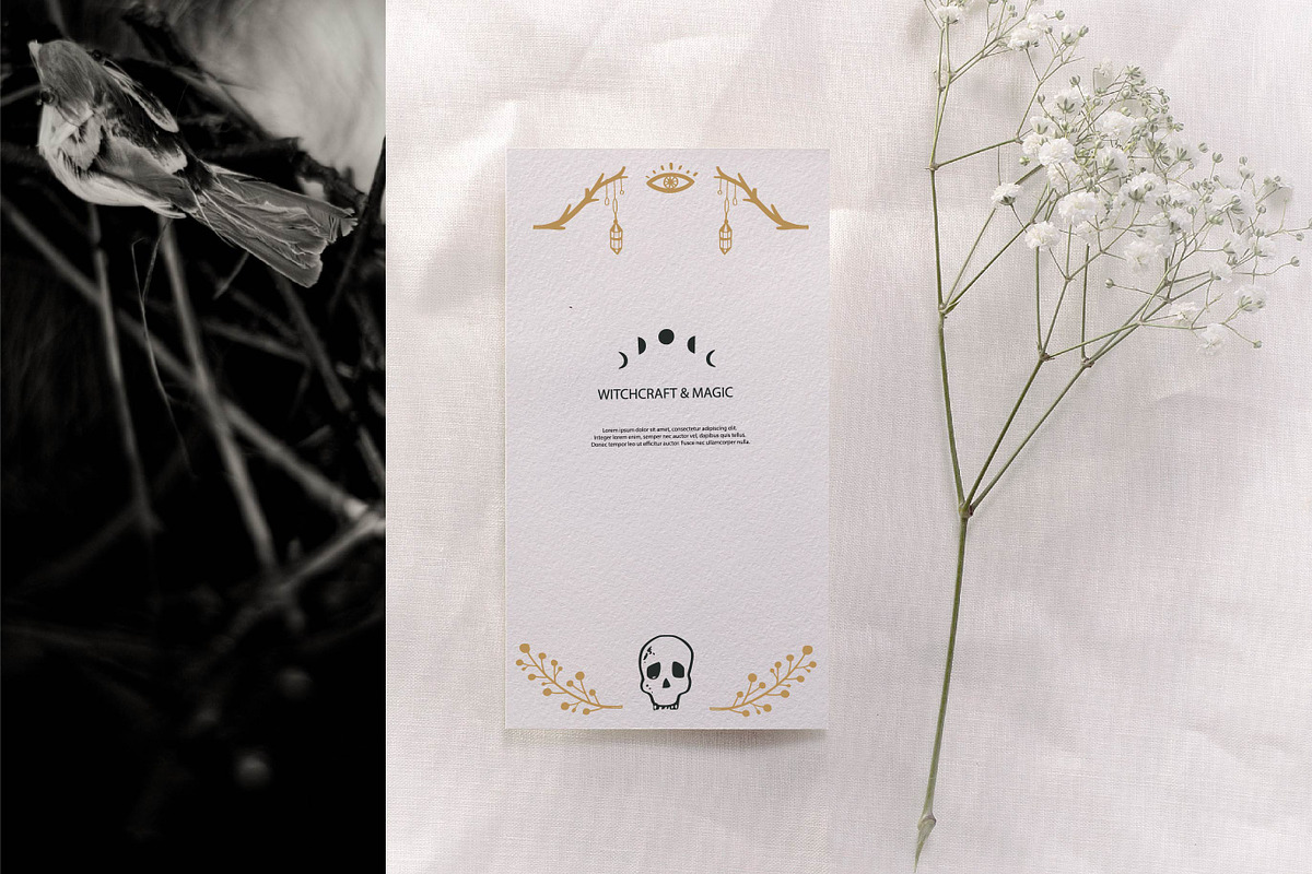 Whimsical Witchcraft hand drawn set, an Illustration by Wild Muse (Photo 7 of 9)