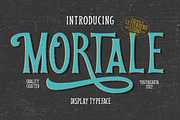 Mortale - Display Font, a Serif Font by Letterhend Studio (Thumbnail 1 of 10)