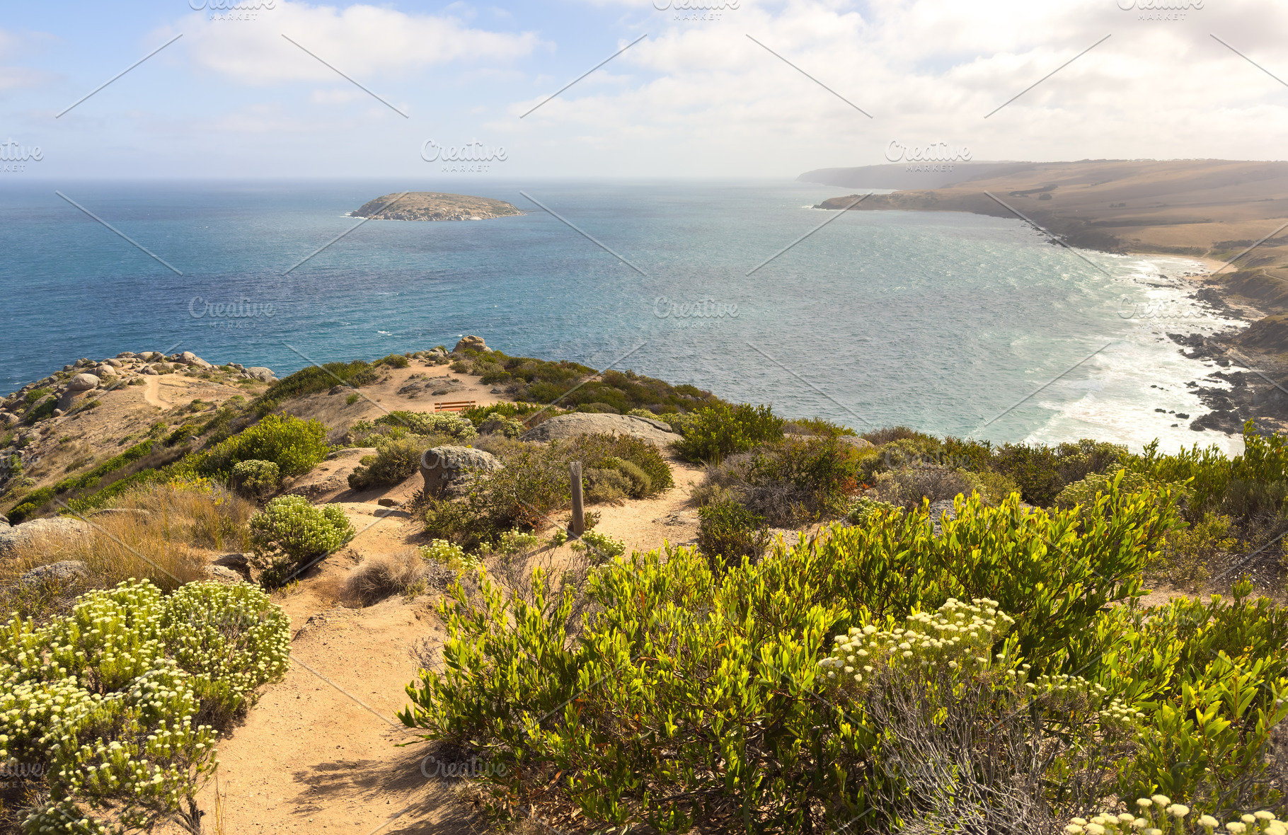Landscape Views From The Bluff Victor Harbor South Australia, a Nature Photo by THP Creative