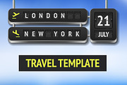 3 Editable Airport boards & alphabet, an Object Graphic by voin_Sveta (Thumbnail 1 of 3)