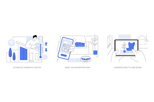 AI-Powered Home Comfort Tools, a Technology Illustration by Visual Generation