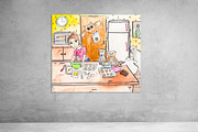 Cute printable Halloween art, an Animal Illustration by pictures for you (Thumbnail 3 of 5)
