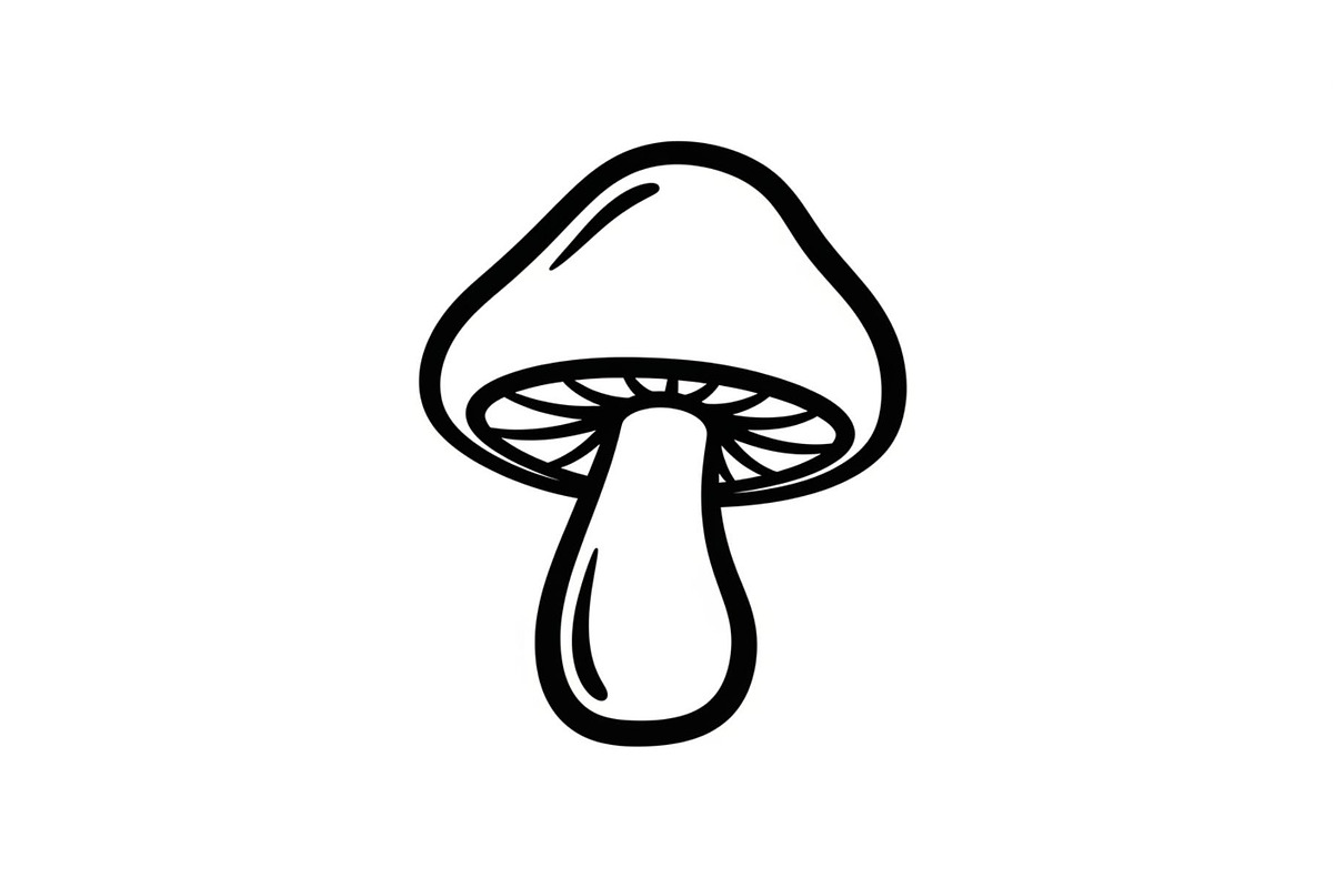 Hand Drawn Mushroom SVG Bundle, an Illustration by jahid234 (Photo 21 of 51)