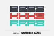Basis - block font, a Font by SelfBuild Type (Thumbnail 5 of 10)