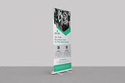 Business Rollup Banner 3 Colour, a Stationery Template by creative-som (Thumbnail 3 of 4)