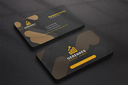 Business card Template & 3 Mock-up, a Business Card Template by Smashing_Studio (Thumbnail 3 of 10)