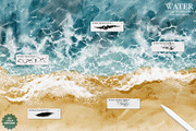 Water Effects Brushes Procreate, a Brush Add-On by Julia Dreams (Thumbnail 6 of 6)