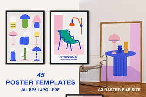 Pop Up Gallery Vector Poster Creator