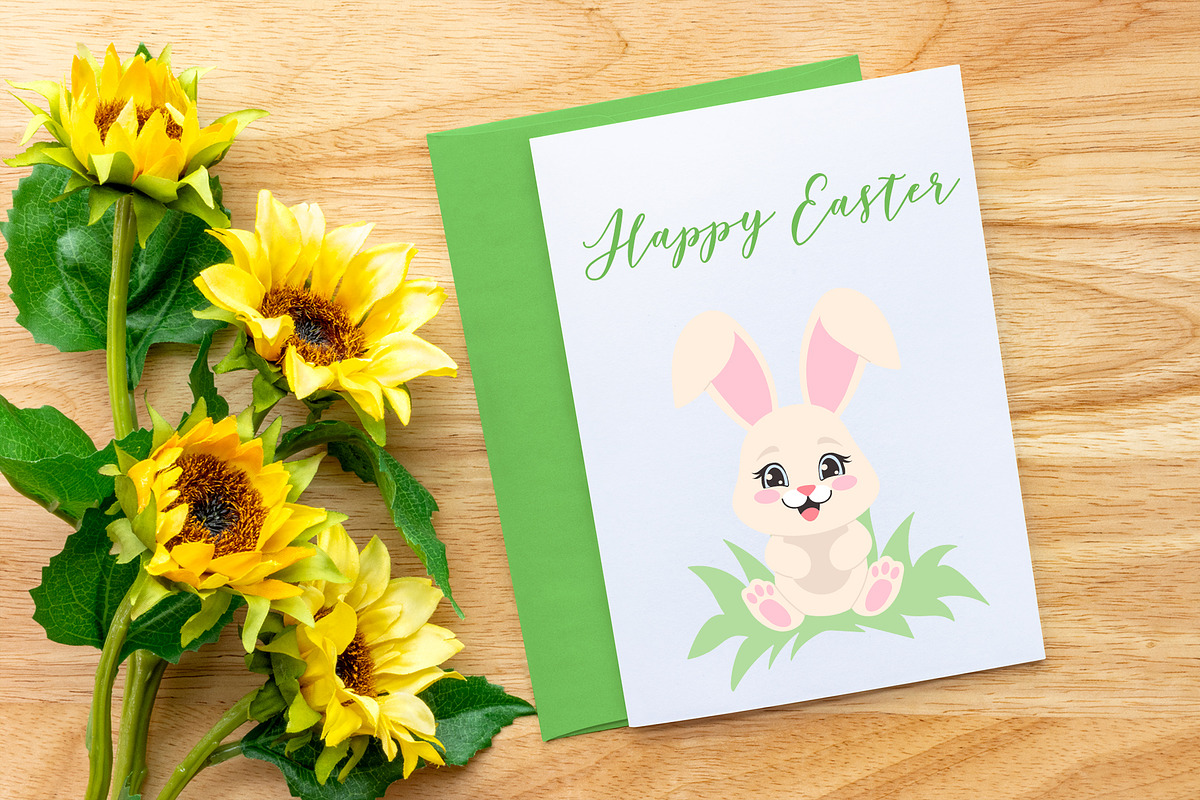 Happy Easter set, an Object Illustration by mArtstore (Photo 3 of 4)