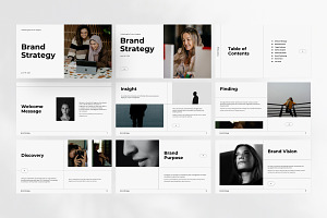 Brand Strategy Canva Template