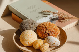 Set of Natural Sponges, a Beauty & Fashion Photo by Virgo Studio