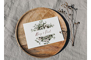 Watercolor Neutral Christmas clipart, a Seasonal Illustration by Lemon design (Thumbnail 6 of 11)