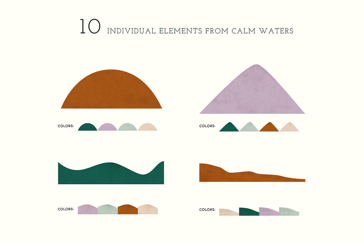 BUNDLE Love Places&Calm Waters, an Illustration by All This Concept (Photo 5 of 16)