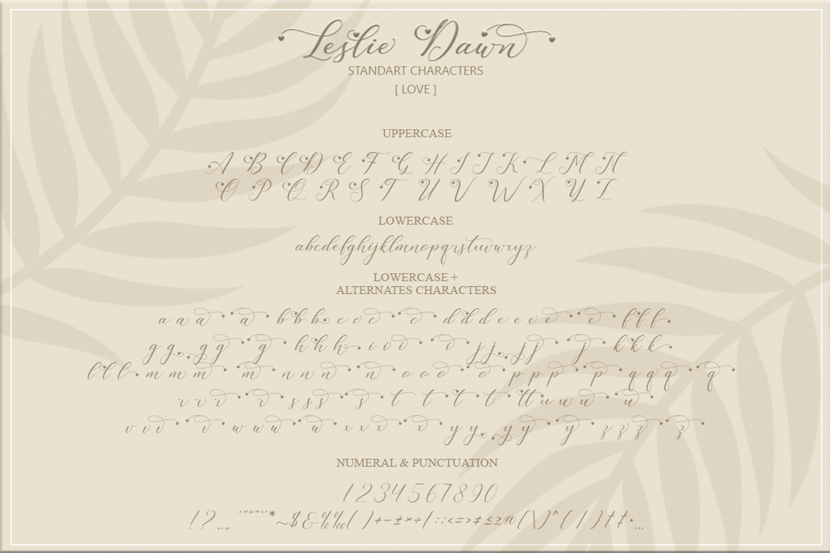 Leslie Dawn, a Script Font by Graphix Line Studio (Photo 7 of 10)