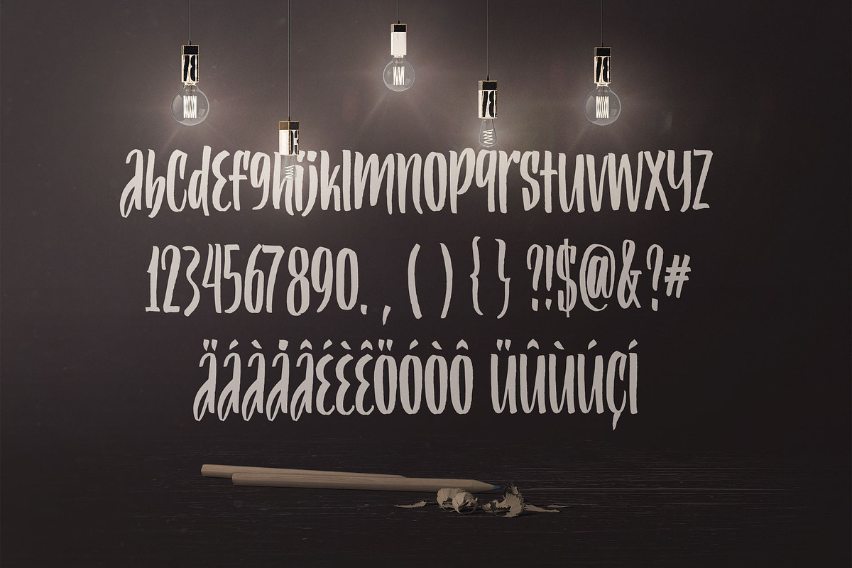 Myself Caps Font, a Font by DesignSomething (Photo 2 of 5)