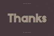 Oasis Geometric Font, a Font by MIIM (Thumbnail 7 of 7)