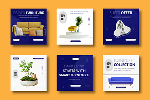 Smart Furniture Sale Social Media, a Social Media Template by MightyDesign