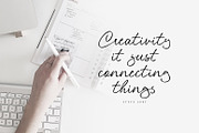 Mindway Script, a Script Font by khurasan (Thumbnail 3 of 6)