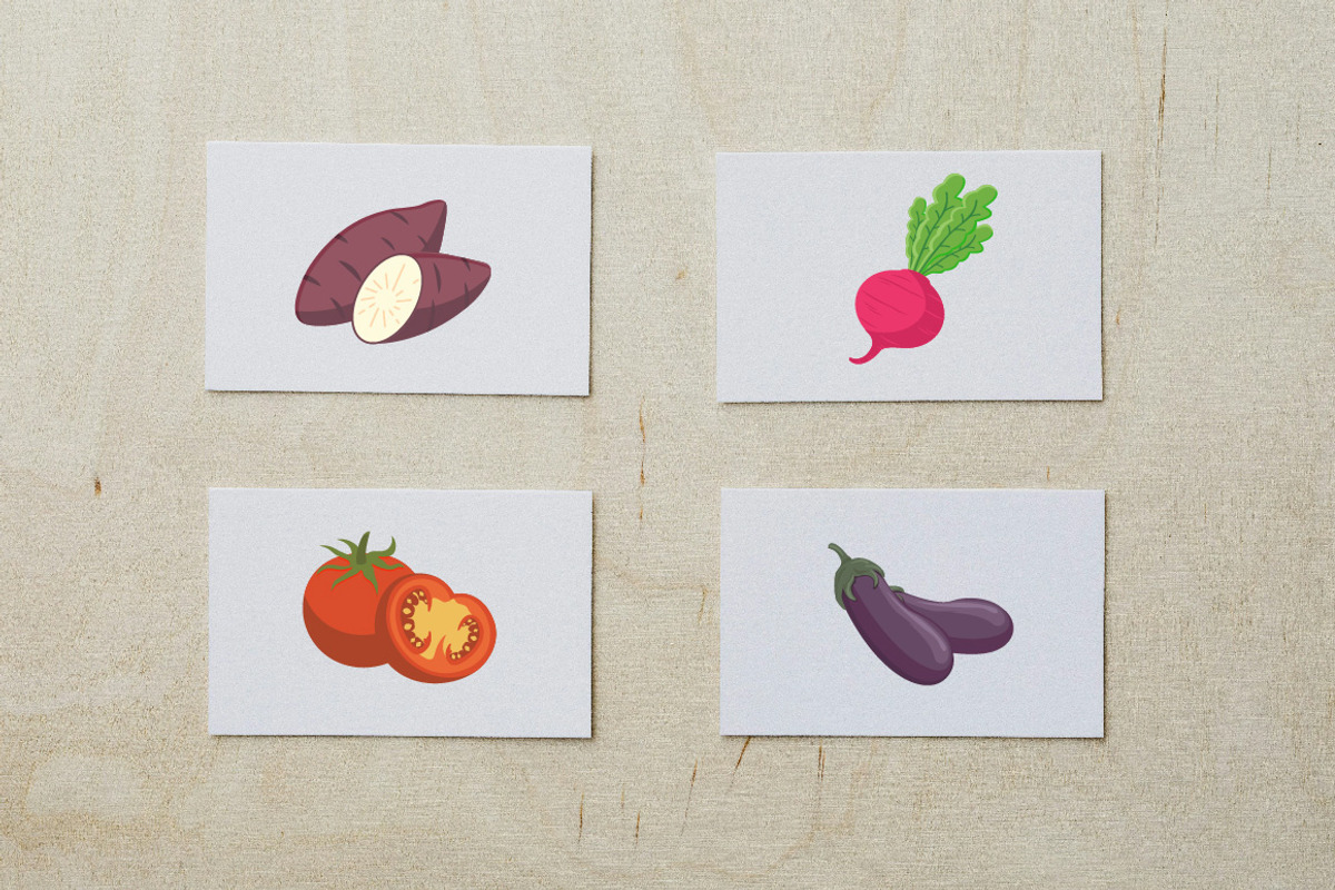 16 Fresh Garden Vegetables Assortmen, a Food Illustration by jongcreative (Photo 2 of 4)