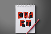 Minimal Paper Cut Collage Alphabet, an Object Graphic by C Design Studio (Thumbnail 5 of 8)