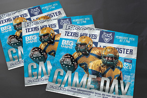 Game Day Football Flyer