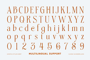 Auratica Typeface