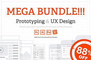 SALE!!!!! UX Web & Mobile Tile, a Templates & Theme by firetuts